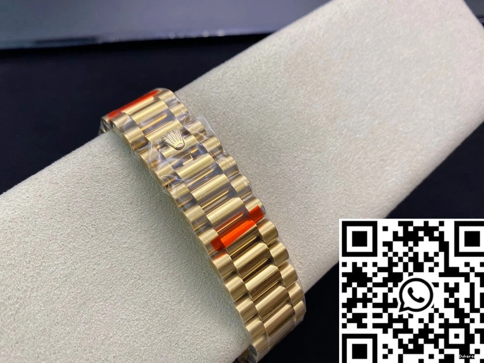 Yellow Date Rolex Factory Dial Gold Day Black 40MM EW 0208